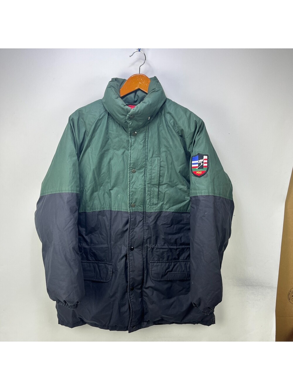 Vintage Polo Ralph Lauren Suicide Ski Goose Jacket Puffer M